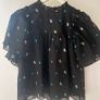Stella Nova  Pen Joe Blouse | Black Image 5
