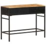 Sideboard 100x35x77 cm Solid Rough Mango Wood Image 8