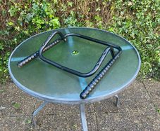 Wall mounted bike rack