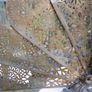 Antique Original Art Deco Brass Fan Fireplace Screen 32" Image 9