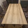 Modern Industrial 6-Seater Dining Set Image 2