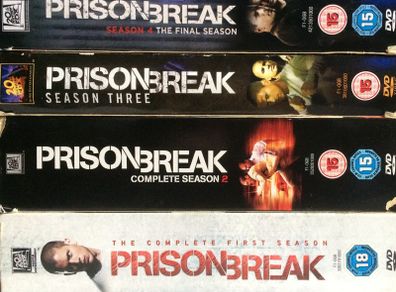 Prison Break - (Complete Series) Seasons 1-4 (2005-2009) [DVD TV Boxsets]