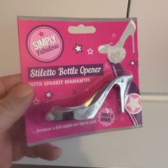 Stiletto bottle opener