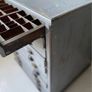 19th Century Wooden Printers Cabinet Image 8
