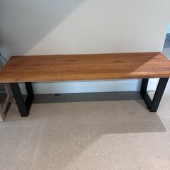 Wooden bench (part of kitchen set)