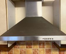 Kitchen Extractor Fan in Chrome Finish