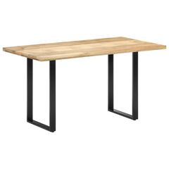 Dining Table 140x70x76 cm Solid Mango Wood