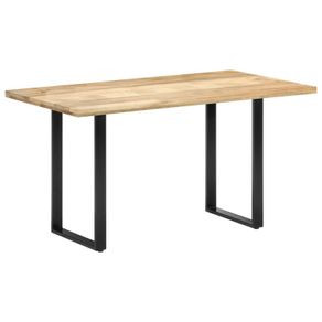 Dining Table 140x70x76 cm Solid Mango Wood