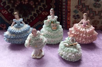 Irish Dresden figures