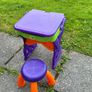 Crayola 2-in-1 Art Desk & Magnetic Easel (with Stool) Image 2