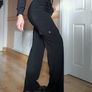BNWT Wide leg pocket Cargo pants, size 8 PINK VANILLA Image 4
