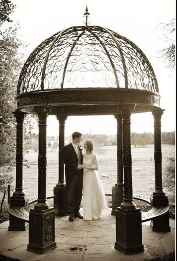 Cast iron gazebo