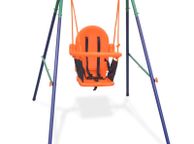 main image for ad Toddler Swing Set with Safety Harness Orange