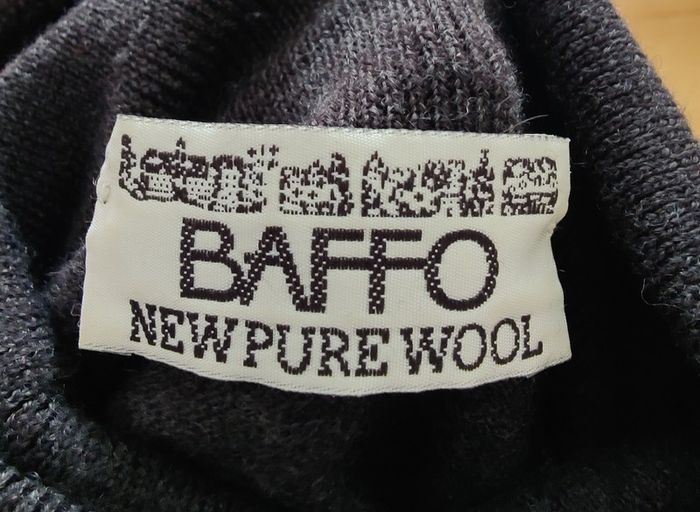 Vintage Baffo New Pure Wool Turtleneck