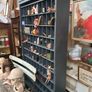 Vintage Large Wooden Pigeon Hole Cabinet Image 4