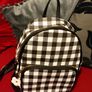 Chic Checkered Mini Backpack Claires Image 3