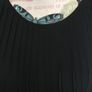 Asos black pleated dress Image 2