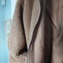Pale Brown Furry Jacket (Fits up to size 16) Image 5