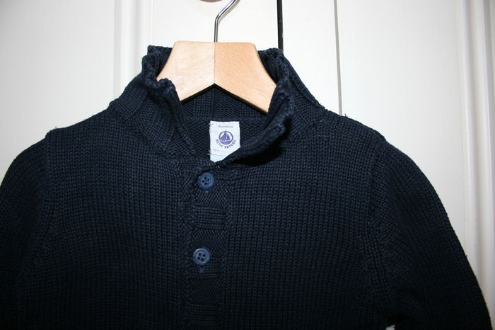 Petit Bateau Navy Cardigan Age 18 Months