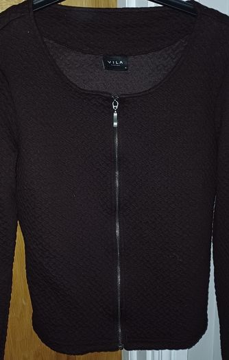 Vila (Size:M) Brown Short Jacket