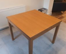 ikea bjursta extendable table