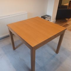ikea bjursta extendable table