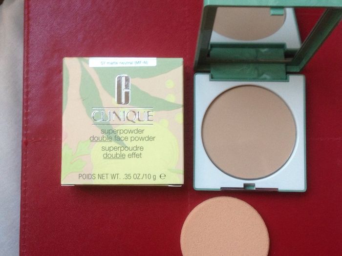 Clinique Superpowder Double Face Powder BNIB 07 Matte Neutral