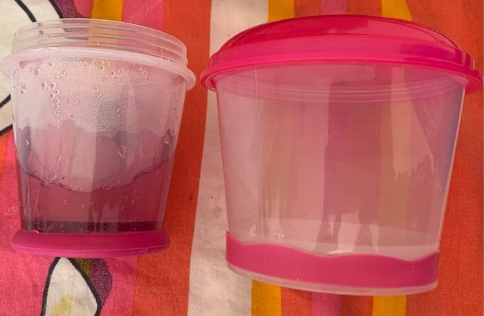 free yoghurt pot