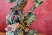 Vintage porcelain bird figurine.  Baltimore Orioles.