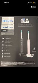 Philips Sonicare 3100 Electric Toothbrush  Black Pink brand new