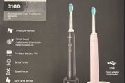 Philips Sonicare 3100 Electric Toothbrush  Black Pink brand new