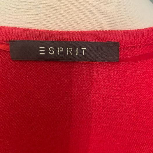Esprit Red cardigan. Size S