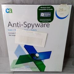 Ca Anti-spyware 2007 Software - New Rare Retro Vista