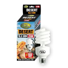 Reptile Nova Bulb For Terrariums 10.0 UVB 25W DESERT