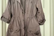 Medium Weight Draw String Waist Jacket