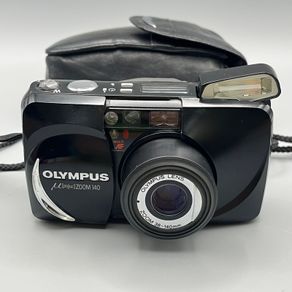 Olympus mju Stylus Zoom 140mm Point & Shoot 35mm Film Camera - Tested - Exc