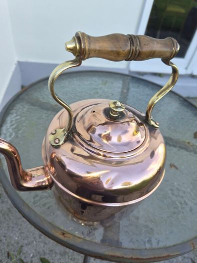 old copper kettle