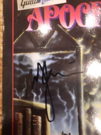 APOCRYPHA: The Forgotten Scroll -LP-1988 (Autographed by Marty Friedman)