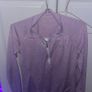 Under Armour Women's Heatgear Tech 1/4 Zip Twist Training Top Medium Lavender Purple Image 3