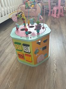wooden activity centre