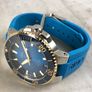 Oris Aquis Calibre 400 Blue/Gold New Full Set Image 2