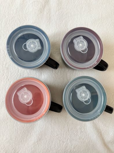 Brand New Mug Bowls With Lids