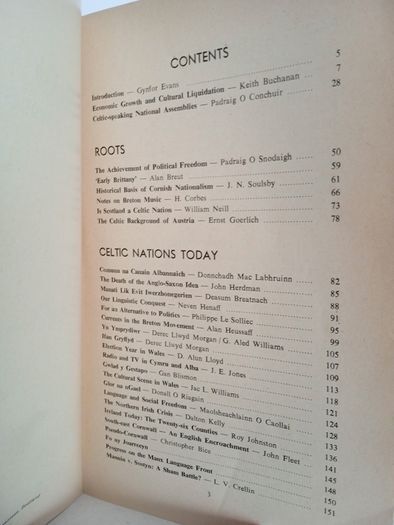 The Celt in the Seventies Edited by Frank G. Thompson (HQ380)