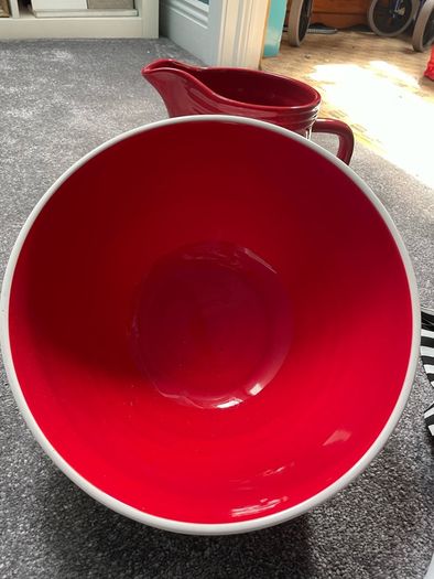 Fruit Bowl & Jug