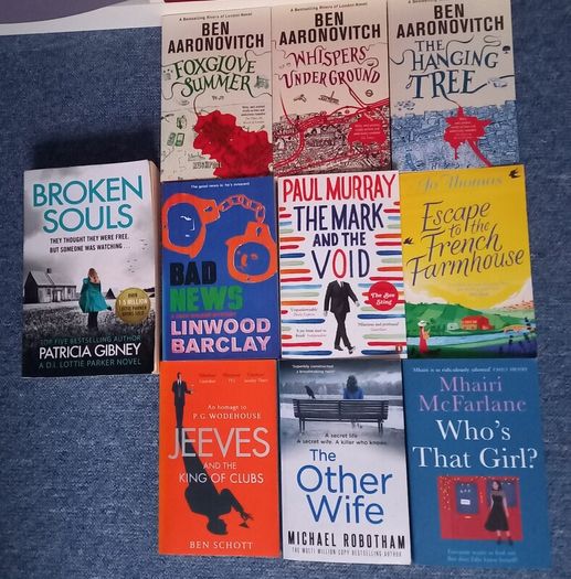 Fiction Books - 3 for 5 Euros!