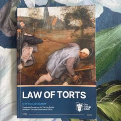 Tort Law Manual City Colleges