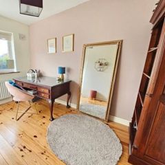 Solid mahogany desk