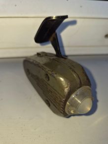 old  world war 2 wind up flash light