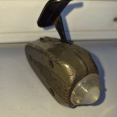 old  world war 2 wind up flash light