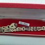 9ct gold vintage gate bracelet Image 5